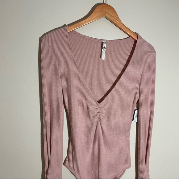NWT Free People Cozy Up With Me Bodysuit - Picture 4 of 8